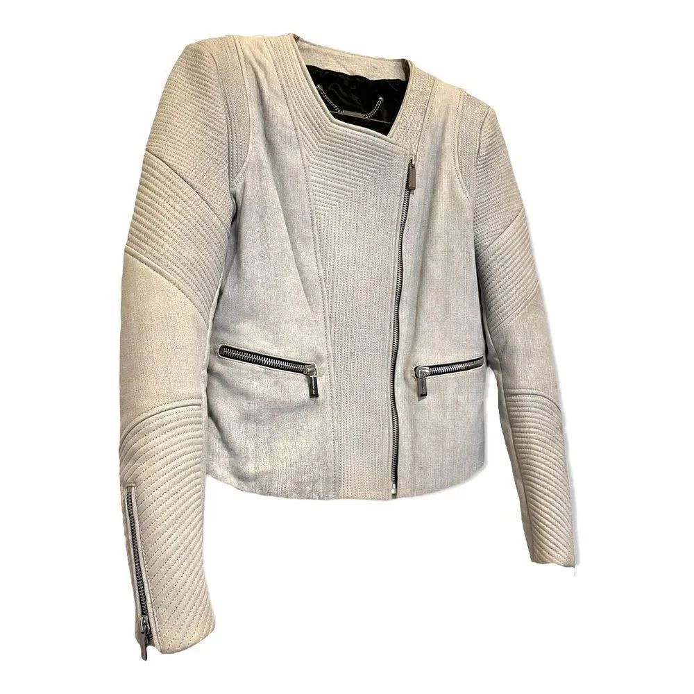 Barbara Bui Leather MOTO-Jacket - Picture 3 of 13